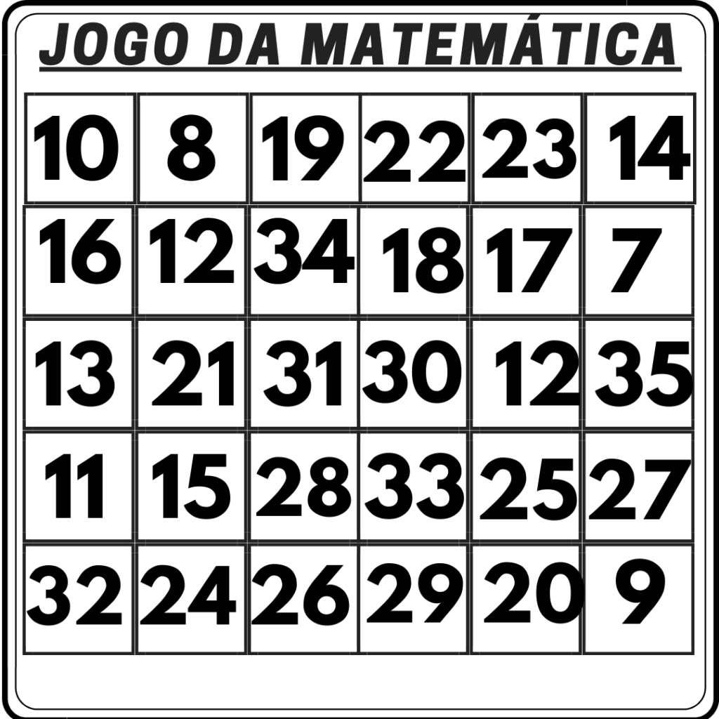 Jogo Matemático